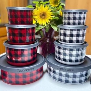 COPY - Buffalo Plaid canister set